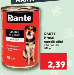 Kaufland DANTE Hrană umedă câini Ofertă