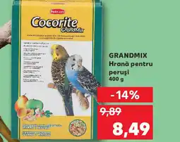 Kaufland GRANDMIX Hrană pentru peruşi Ofertă