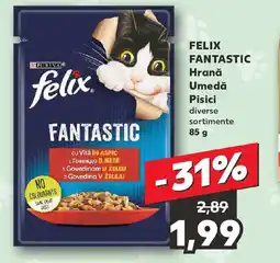 Kaufland FELIX FANTASTIC Hrană Umedă Pisici Ofertă