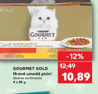 Kaufland GOURMET GOLD Hrană umedă pisici Ofertă