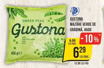 Mega Image GUSTONA Mazare verde de grădină Ofertă