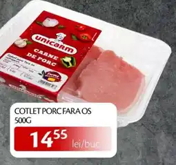 Unicarm Cotlet porc fara os Ofertă