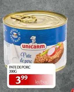 Unicarm Pate de porc Ofertă