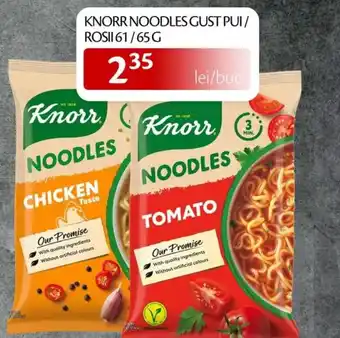 Unicarm KNORR noodles gust pui/ rosii Ofertă