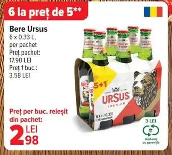 Carrefour Bere Ursus Ofertă