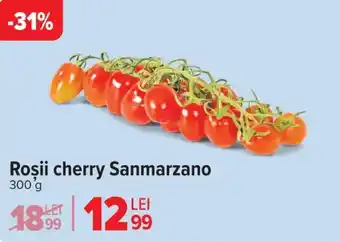 Carrefour Roşii cherry Sanmarzano Ofertă