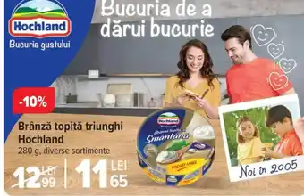 Carrefour Brânză topită triunghi Hochland Ofertă