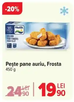 Carrefour Peşte pane auriu, Frosta Ofertă