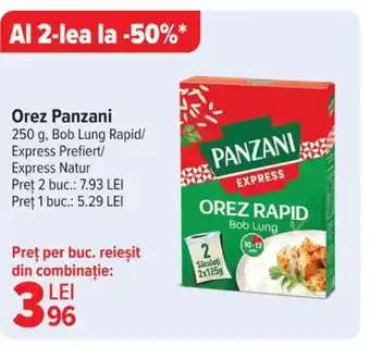 Carrefour Orez Panzani Ofertă