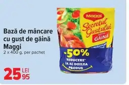 Carrefour Bază de mâncare cu gust de găină Maggi Ofertă