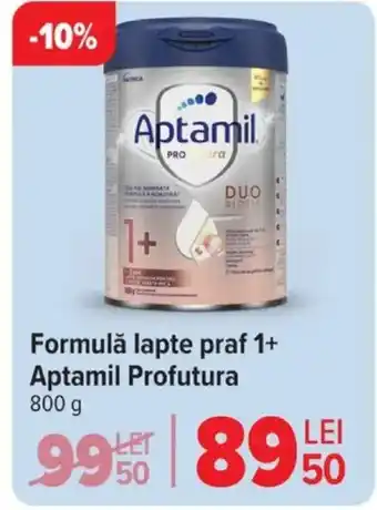 Carrefour Formulǎ lapte praf 1+ Aptamil Profutura Ofertă