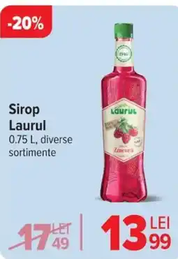 Carrefour Sirop Laurul Ofertă