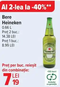 Carrefour Bere Heineken Ofertă