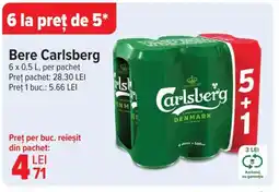 Carrefour Bere Carlsberg Ofertă