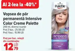 Carrefour Vopsea de păr permanentă Intensive Color Creme Palette Ofertă