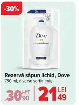 Carrefour Rezervă săpun lichid, Dove Ofertă