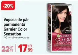 Carrefour Vopsea de păr permanentă Garnier Color Sensation Ofertă