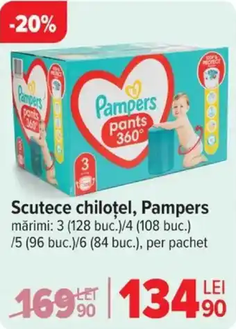 Carrefour Scutece chiloţel, Pampers Ofertă