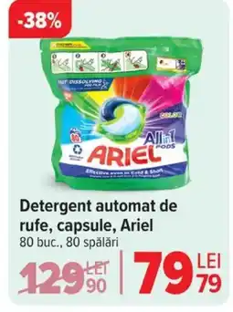 Carrefour Detergent automat de rufe, capsule, Ariel Ofertă