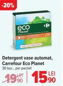 Carrefour Detergent vase automat, Carrefour Eco Planet Ofertă