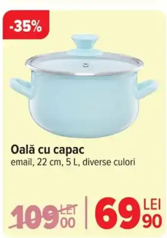 Carrefour Oală cu capac Ofertă