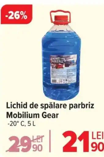 Carrefour Lichid de spălare parbriz Mobilium Gear -20° C Ofertă