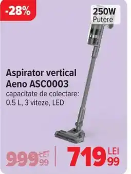 Carrefour Aspirator vertical Aeno ASC0003 Ofertă