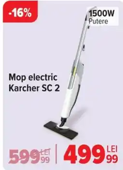 Carrefour Mop electric Karcher SC 2 Ofertă