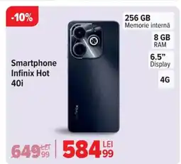 Carrefour Smartphone Infinix Hot 40i Ofertă