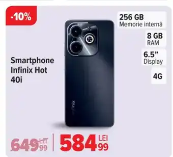 Carrefour Smartphone Infinix Hot 40i Ofertă