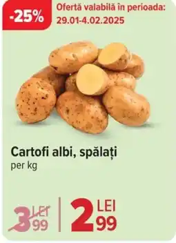 Carrefour Market Cartofi albi, spălați Ofertă