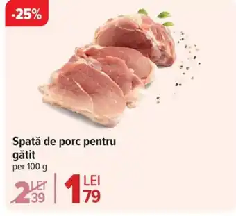 Carrefour Market Spată de porc pentru gătit Ofertă