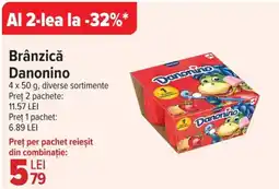 Carrefour Market Brânzică Danonino Ofertă