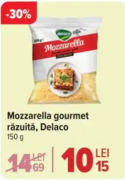 Carrefour Market Mozzarella gourmet răzuită, Delaco Ofertă