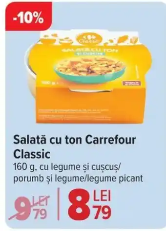 Carrefour Market Salată cu ton Carrefour Classic Ofertă