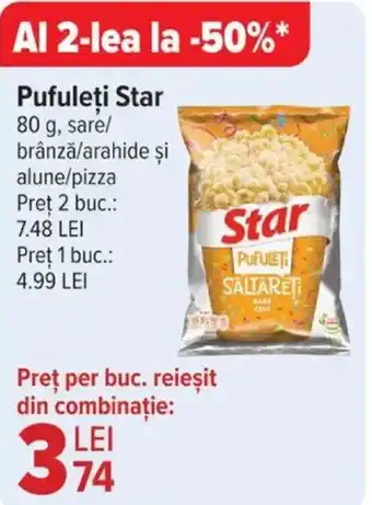 Carrefour Market Pufuleţi Star Ofertă