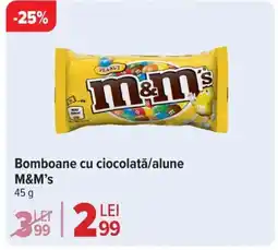 Carrefour Market Bomboane cu ciocolată/alune M&M's Ofertă