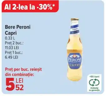 Carrefour Market Bere Peroni Capri Ofertă