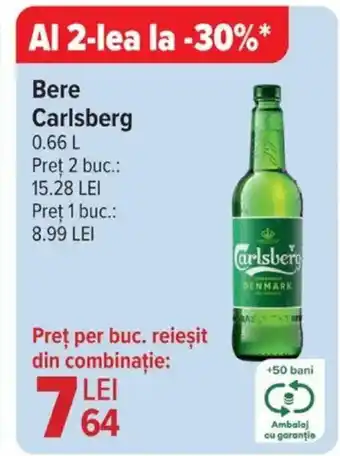 Carrefour Market Bere Carlsberg Ofertă