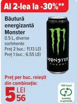 Carrefour Market Băutură energizantă Monster Ofertă