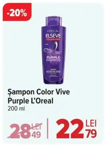 Carrefour Market Şampon Color Vive Purple L'Oreal Ofertă