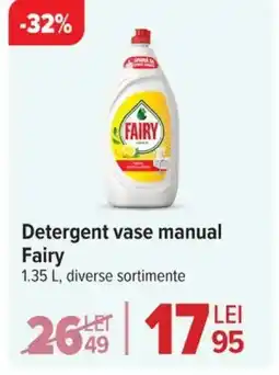 Carrefour Market Detergent vase manual Fairy Ofertă