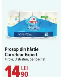 Carrefour Market Prosop din hârtie Carrefour Expert Ofertă