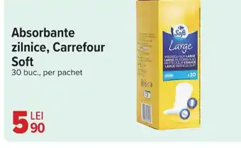 Carrefour Market Absorbante zilnice, Carrefour Soft Ofertă