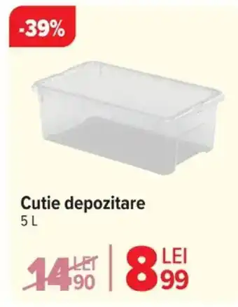 Carrefour Market Cutie depozitare Ofertă