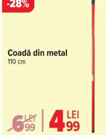 Carrefour Market Coadă din metal Ofertă