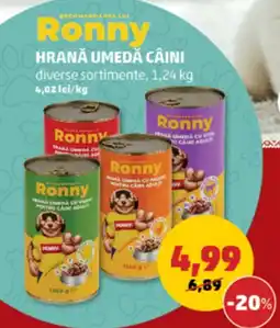 Penny RONNY Hrană umedă câini Ofertă