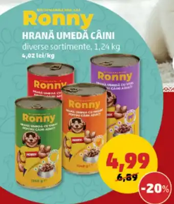 Penny RONNY Hrană umedă câini Ofertă