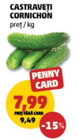 Penny Castraveti Cornichon Ofertă