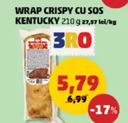 Penny Wrap crispy cu sos kentucky Ofertă